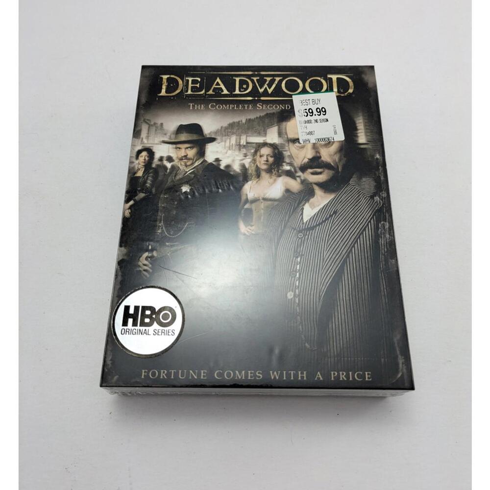 HBO Deadwood The Complete Second Season 2006 DVD 6 Disc Set New Sealed